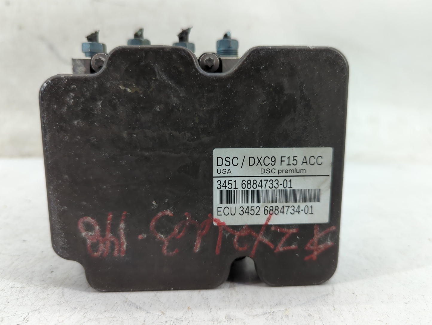 2014-2018 Bmw X5 ABS Pump Control Module Replacement P/N:6884733-01 Fits Fits 2014 2015 2016 2017 2018 2019 OEM Used Auto Pa