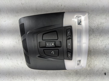 2017 Bmw X5 Overhead Roof Console Black - Oemusedautoparts1.com