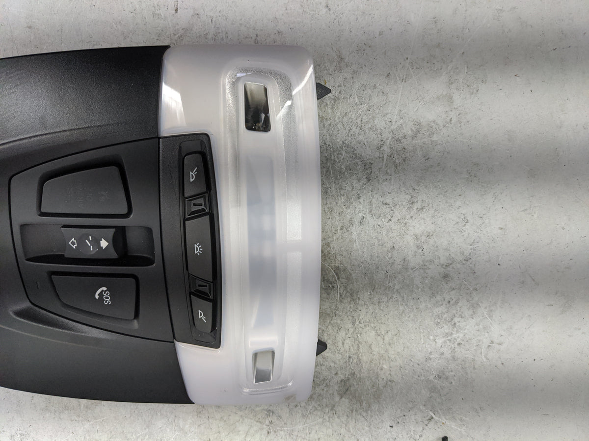 2017 Bmw X5 Overhead Roof Console Black - Oemusedautoparts1.com