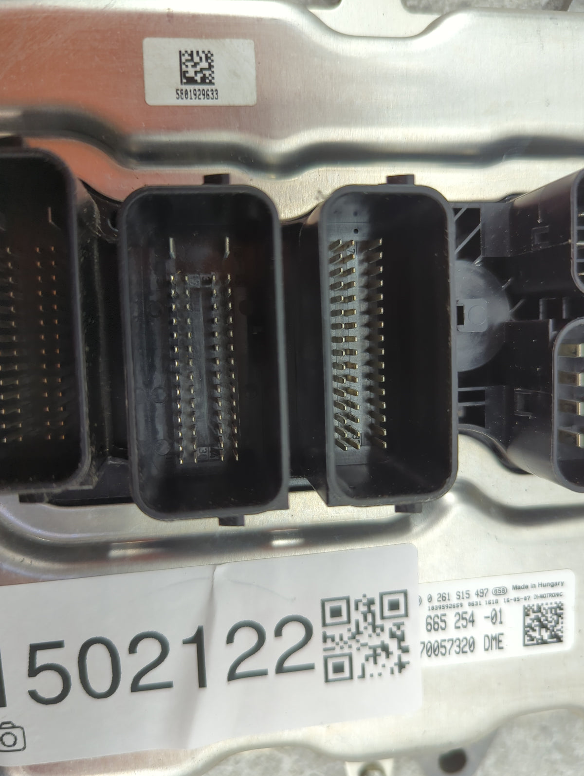 2014-2018 Bmw X5 PCM Engine Control Computer ECU ECM PCU OEM P/N:0 261 S15 497 665 254-01 Fits Fits 2014 2015 2016 2017 2018