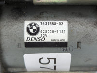 2014-2018 Bmw X5 Car Starter Motor Solenoid OEM P/N:428000-9131 7631558-02 Fits OEM Used Auto Parts - Oemusedautoparts1.com