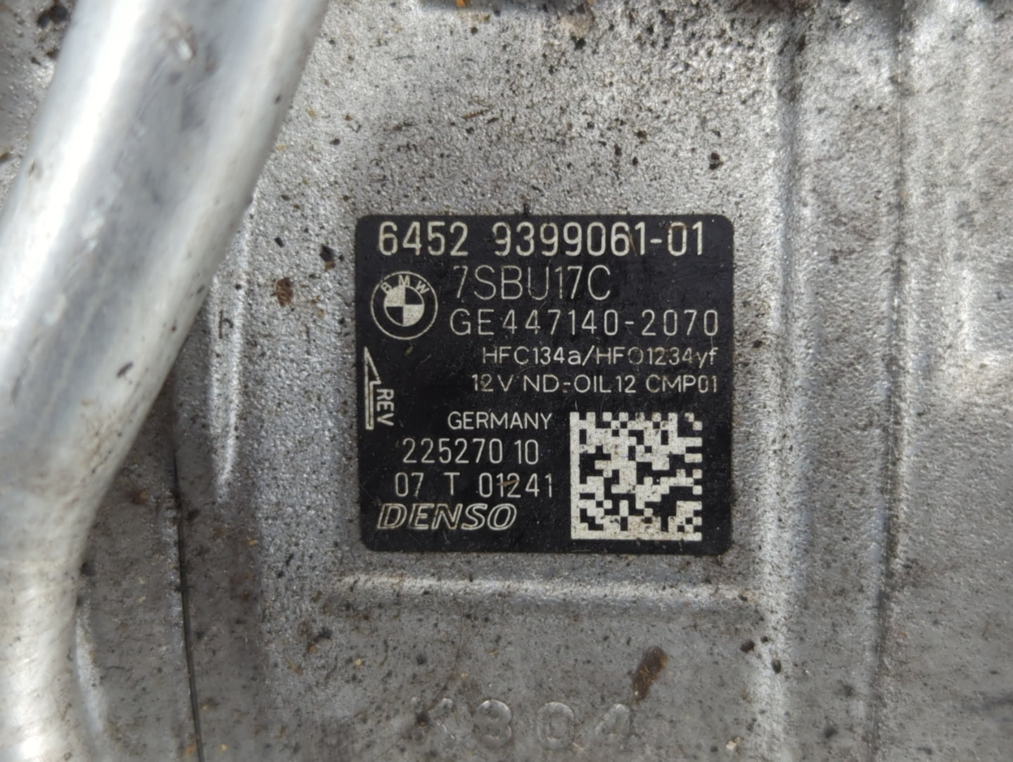 2017-2018 Bmw X5 Air Conditioning A/c Ac Compressor Oem - Oemusedautoparts1.com