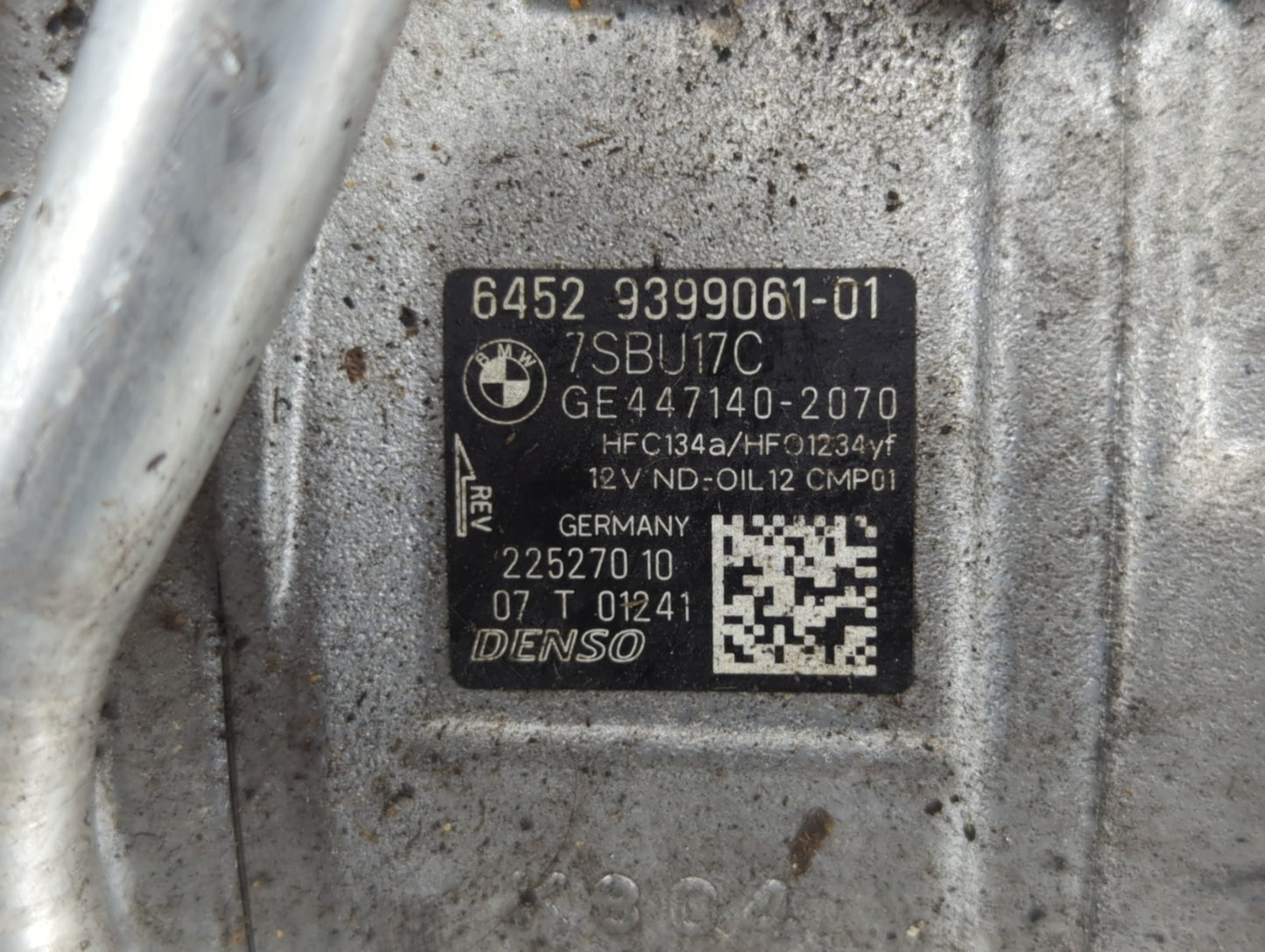 2017-2018 Bmw X5 Air Conditioning A/c Ac Compressor Oem - Oemusedautoparts1.com