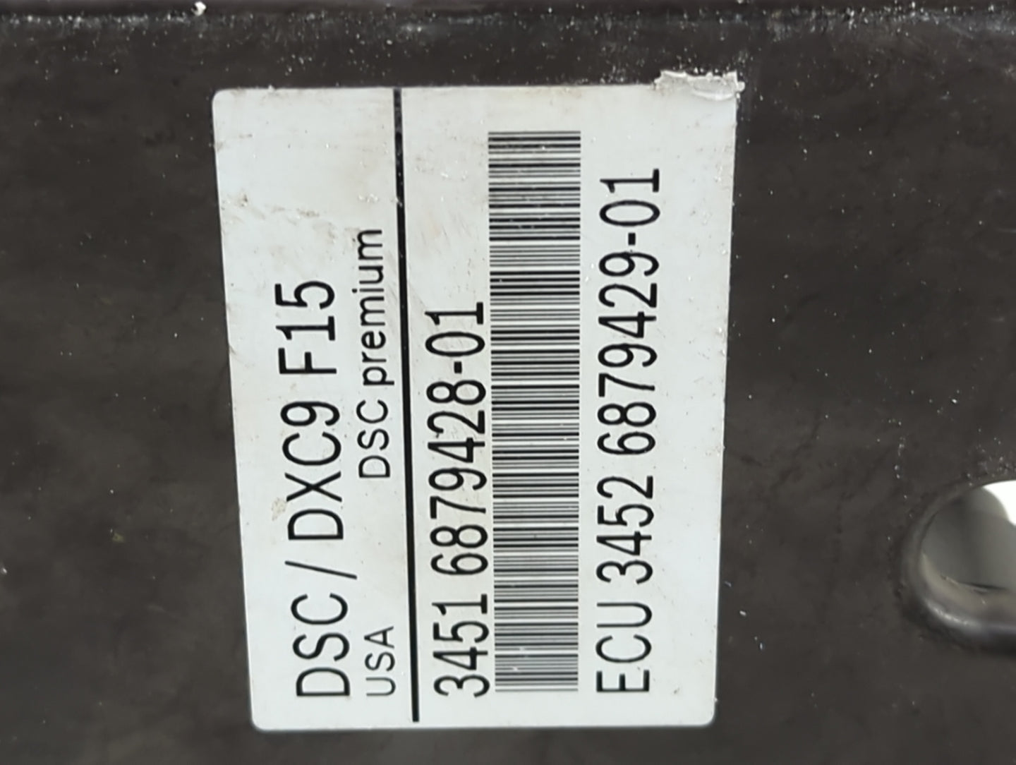 2015-2019 Bmw X6 ABS Pump Control Module Replacement P/N:6879428-01 Fits Fits 2014 2015 2016 2017 2018 2019 OEM Used Auto Pa