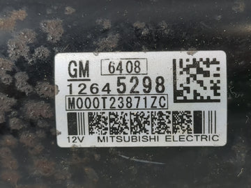 2008-2017 Buick Enclave Car Starter Motor Solenoid OEM P/N:12645298 Fits OEM Used Auto Parts