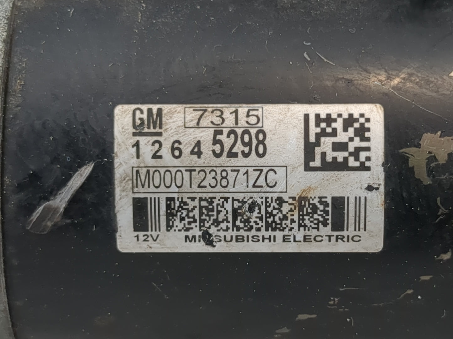 2008-2017 Buick Enclave Car Starter Motor Solenoid OEM P/N:12645298 Fits OEM Used Auto Parts - Oemusedautoparts1.com