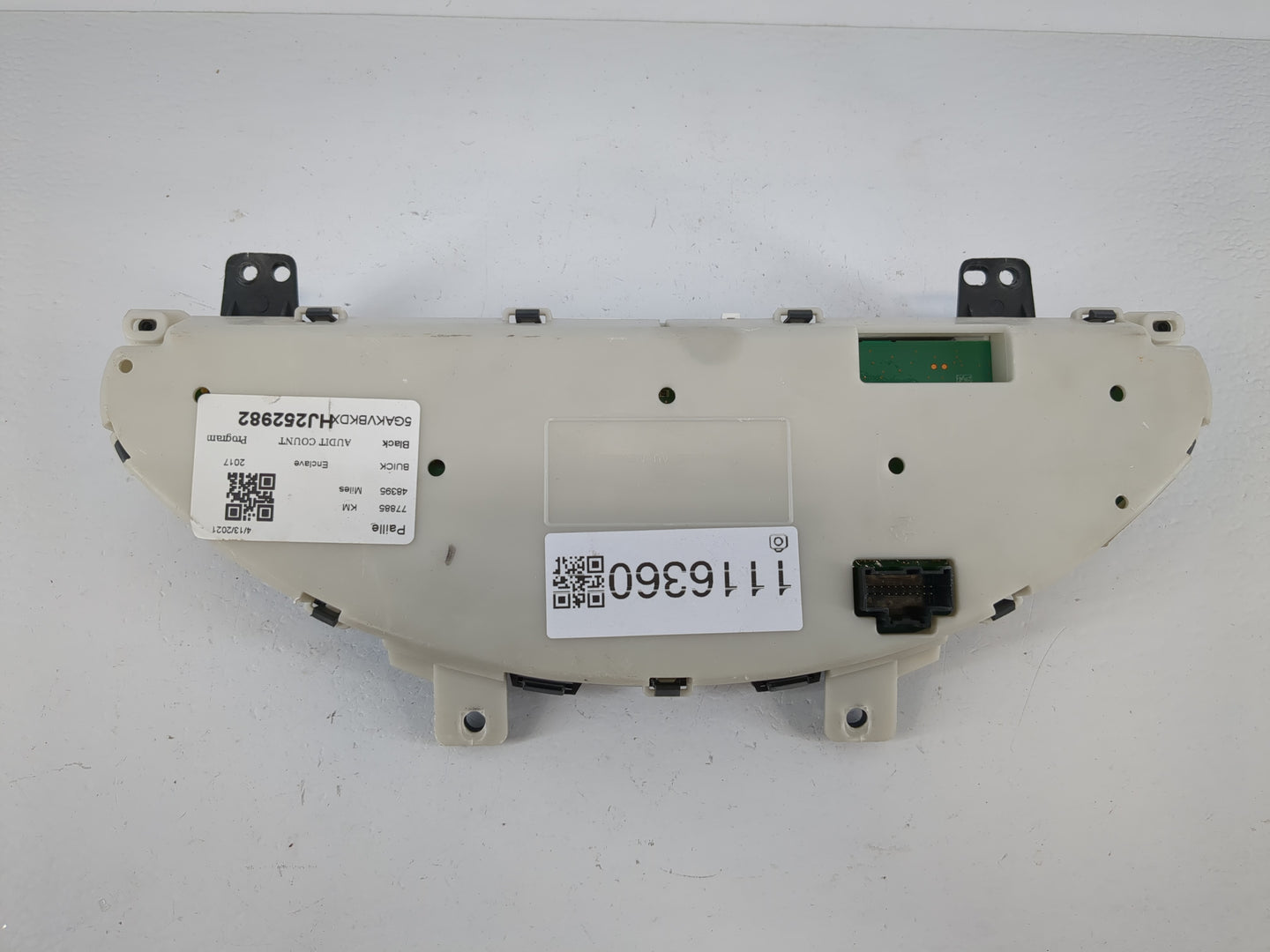 2014-2017 Buick Enclave Instrument Cluster Speedometer Gauges P/N:23172988 Fits Fits 2014 2015 2016 2017 OEM Used Auto Parts