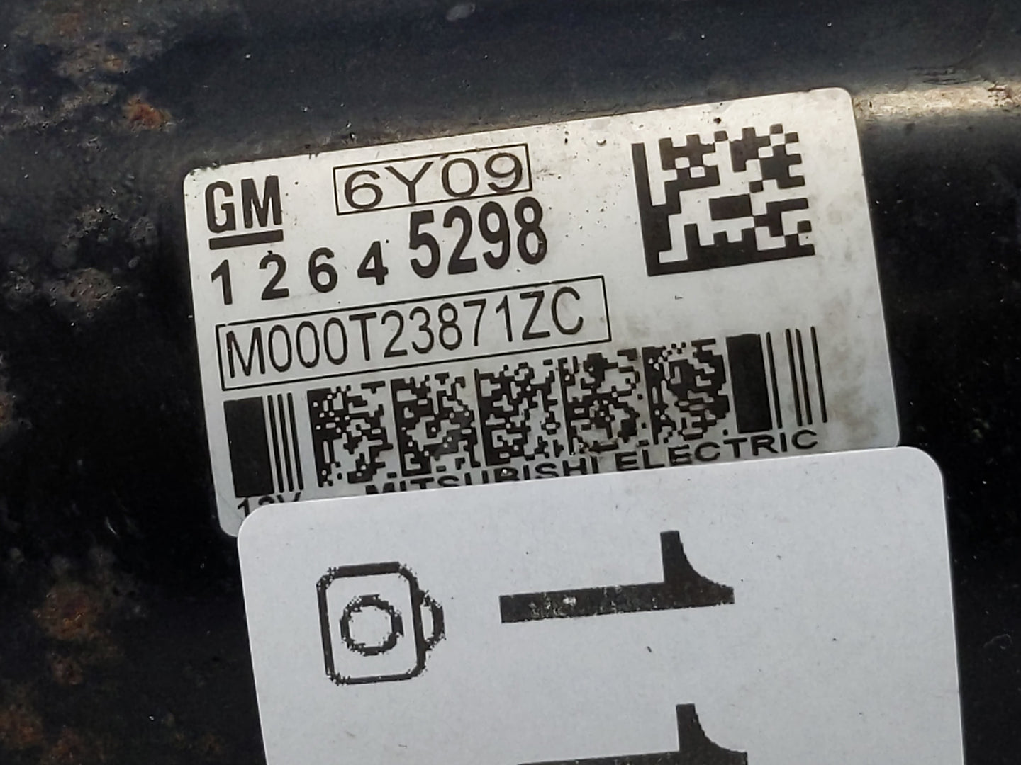 2008-2017 Buick Enclave Car Starter Motor Solenoid OEM P/N:12645298 Fits OEM Used Auto Parts - Oemusedautoparts1.com