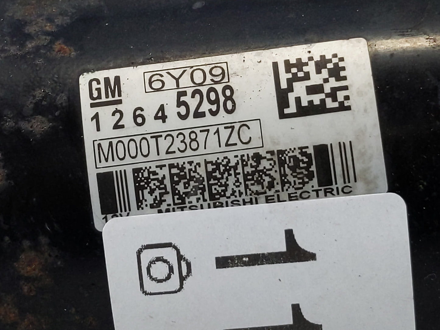 2008-2017 Buick Enclave Car Starter Motor Solenoid OEM P/N:12645298 Fits OEM Used Auto Parts - Oemusedautoparts1.com