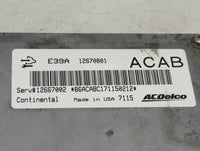 2017 Buick Enclave PCM Engine Control Computer ECU ECM PCU OEM P/N:12670801 12667002 Fits 2018 2019 2020 OEM Used Auto Parts
