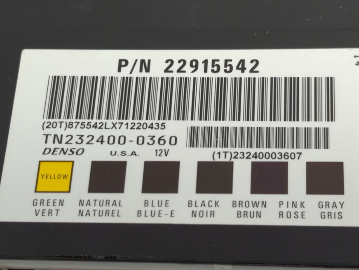 2013-2017 Buick Enclave Body Control Module Bcm Inner Cabin Fuse Box 1133675 - Oemusedautoparts1.com