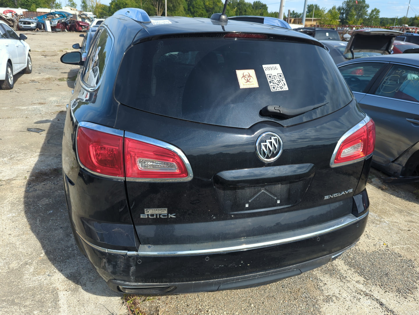 2013-2017 Buick Enclave Trunk/decklid/hatch/tailgate Oem - Oemusedautoparts1.com