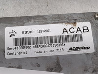 2017 Buick Enclave PCM Engine Control Computer ECU ECM PCU OEM P/N:12670801 Fits Fits 2018 2019 2020 OEM Used Auto Parts - O
