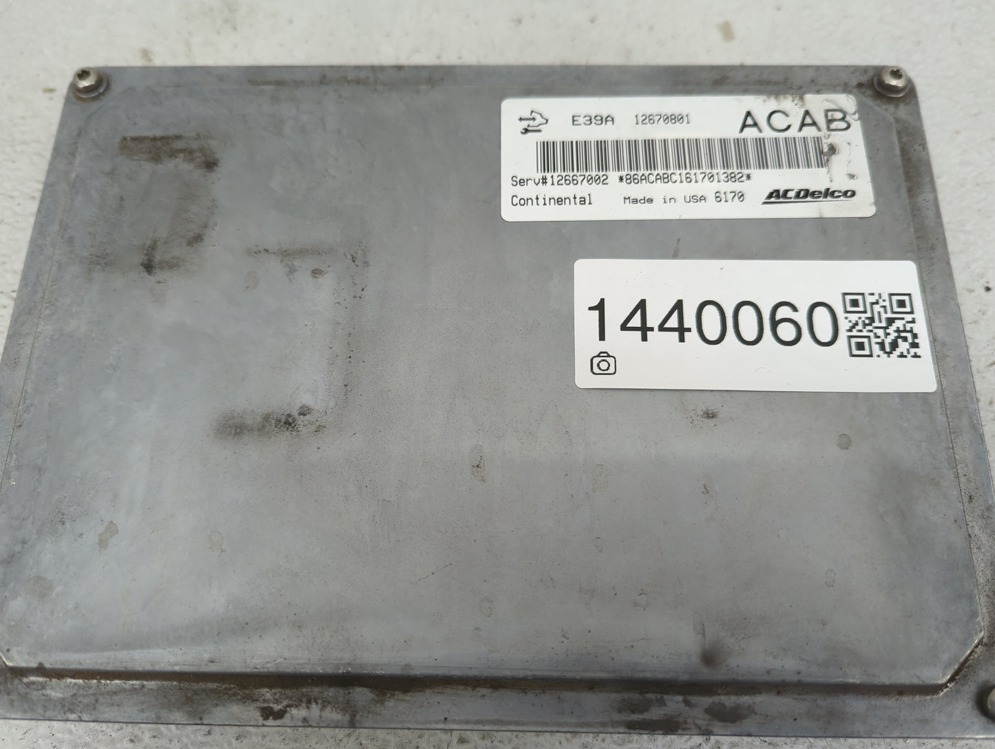 2017 Buick Enclave PCM Engine Control Computer ECU ECM PCU OEM P/N:12670801 12667002 Fits Fits 2018 2019 2020 OEM Used Auto 