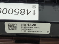 2013-2017 Buick Enclave Climate Control Module Temperature AC/Heater Replacement P/N:23112403 23251328 Fits OEM Used Auto Pa