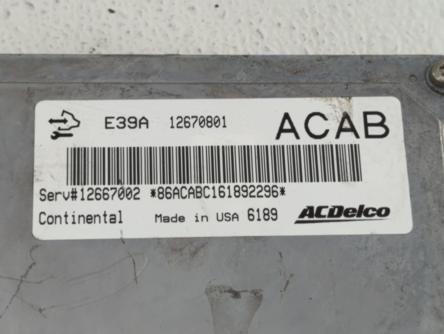 2017 Buick Enclave PCM Engine Control Computer ECU ECM PCU OEM P/N:12667002 12698026, 12673932, 12708794 Fits Fits 2018 2019