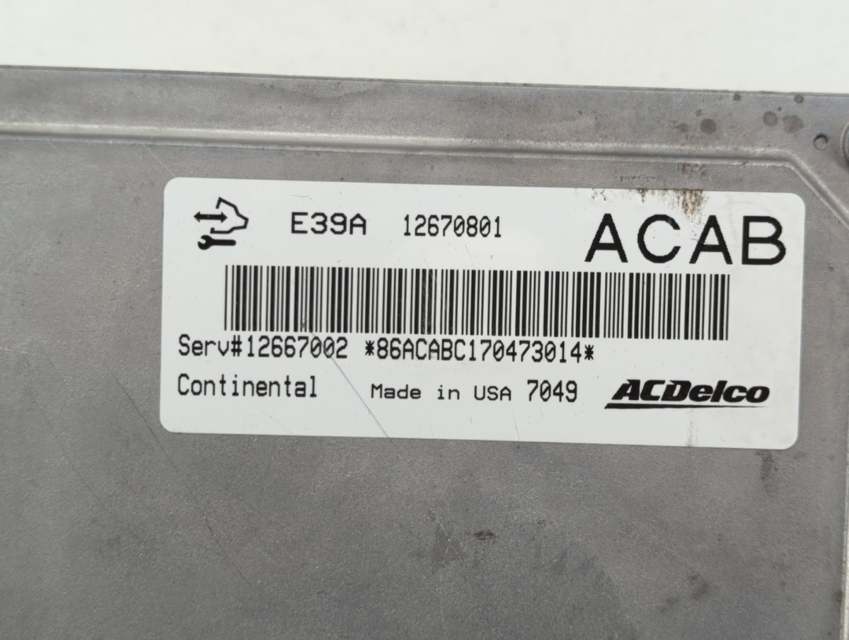 2017 Buick Enclave PCM Engine Control Computer ECU ECM PCU OEM P/N:12667002 12694743, 12685918, 12698026 Fits 2018 2019 2020