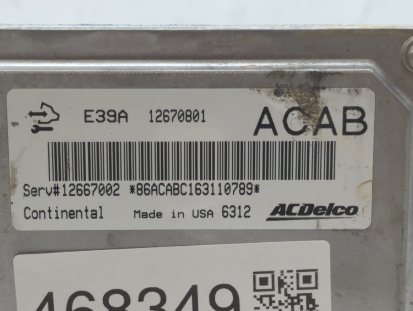 2017 Buick Enclave PCM Engine Control Computer ECU ECM PCU OEM P/N:12667002 12670801, 12694743, 12687296 Fits Fits 2018 2019