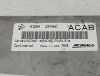 2017 Buick Enclave PCM Engine Control Computer ECU ECM PCU OEM P/N:12667002 12670801, 12694743, 12687296 Fits Fits 2018 2019