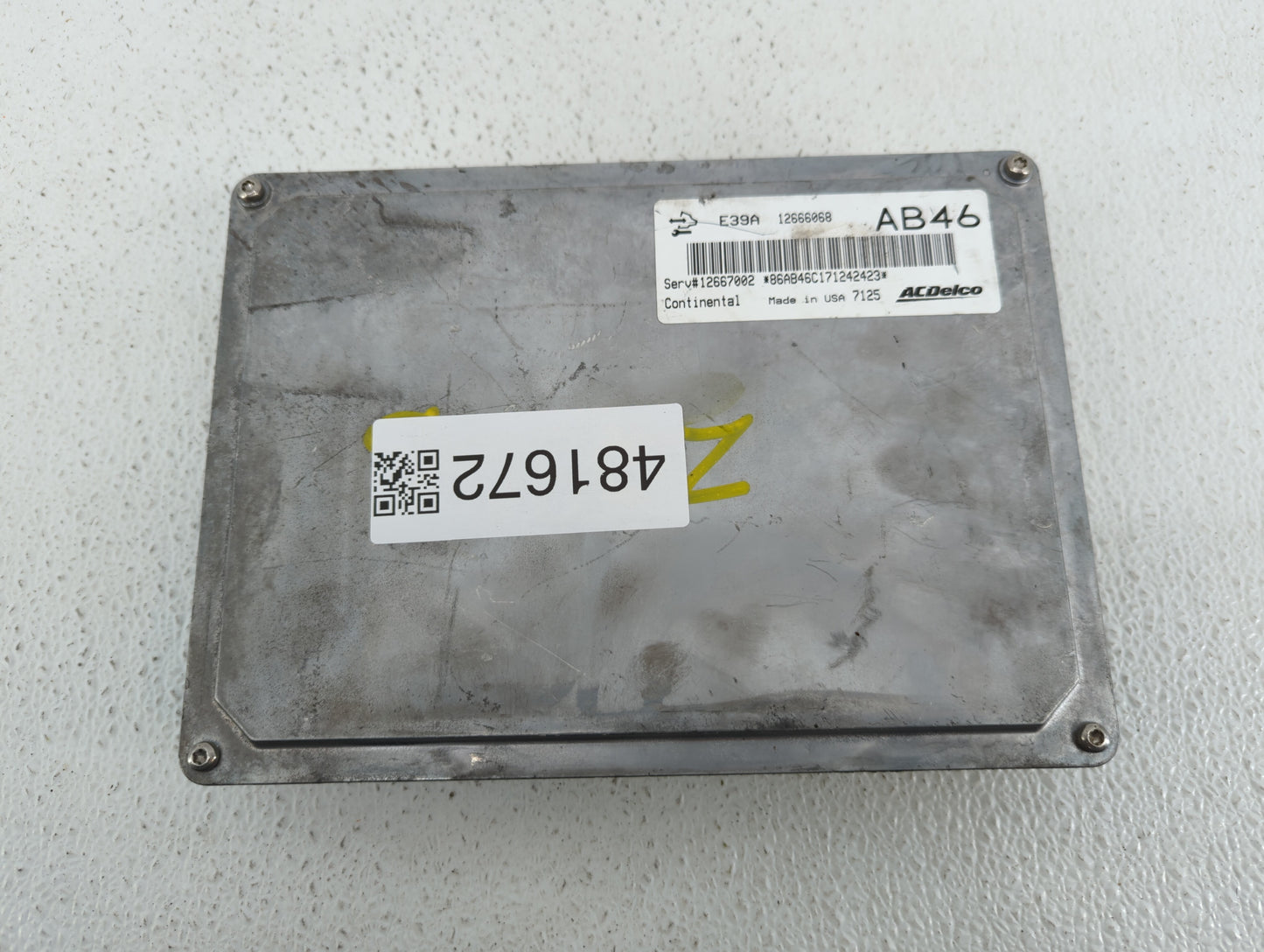 2017 Buick Enclave PCM Engine Control Computer ECU ECM PCU OEM P/N:12666070 12667189, 12667002, 12708794 Fits Fits 2018 2019