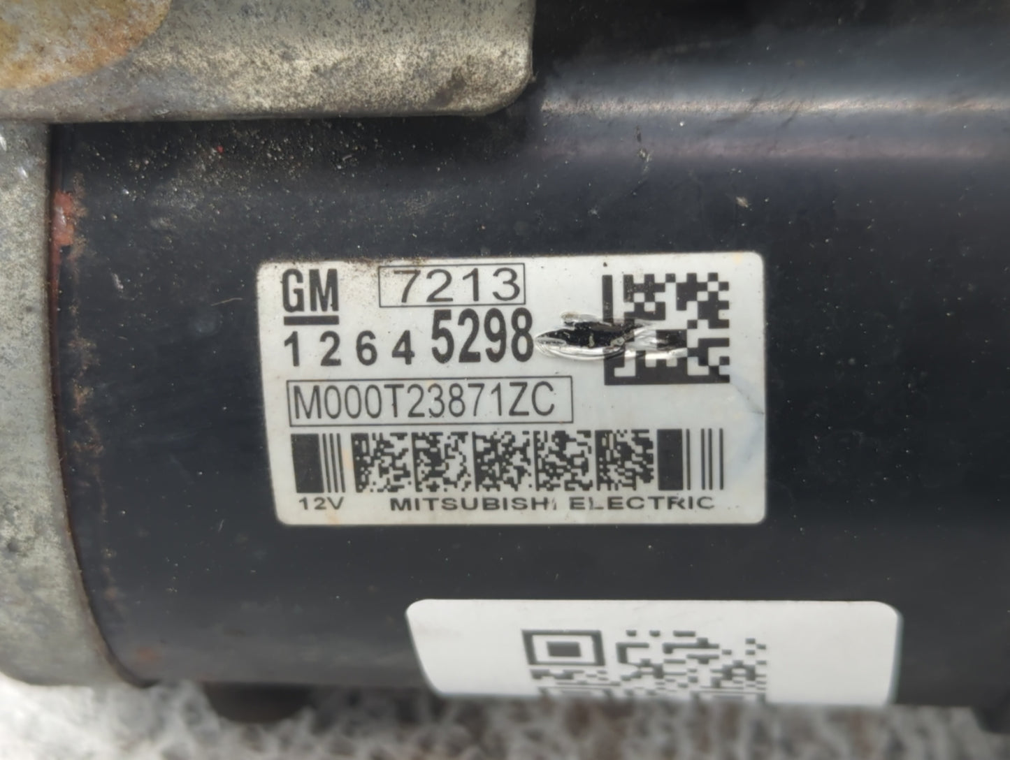 2008-2017 Buick Enclave Car Starter Motor Solenoid OEM P/N:M000T23871ZC 12645298 Fits OEM Used Auto Parts - Oemusedautoparts