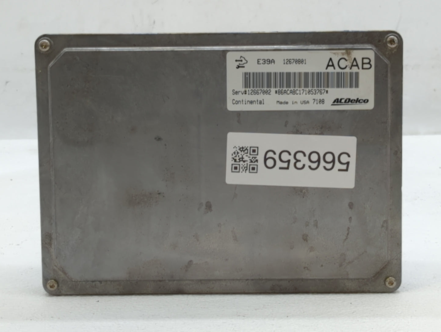 2017 Buick Enclave PCM Engine Control Computer ECU ECM PCU OEM P/N:12670801 Fits Fits 2018 2019 2020 OEM Used Auto Parts - O
