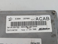 2017 Buick Enclave PCM Engine Control Computer ECU ECM PCU OEM P/N:E39A12670801 Fits Fits 2018 2019 2020 OEM Used Auto Parts