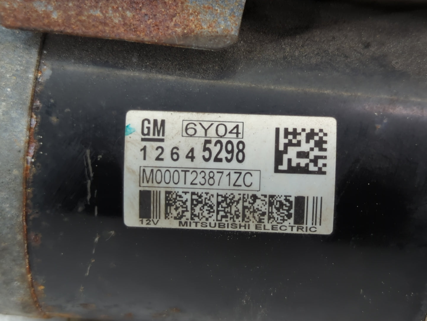 2008-2017 Buick Enclave Car Starter Motor Solenoid OEM P/N:M000T23871ZC 12645298 Fits OEM Used Auto Parts - Oemusedautoparts