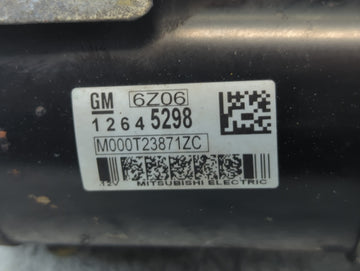 2008-2017 Buick Enclave Car Starter Motor Solenoid OEM P/N:12645298 Fits OEM Used Auto Parts