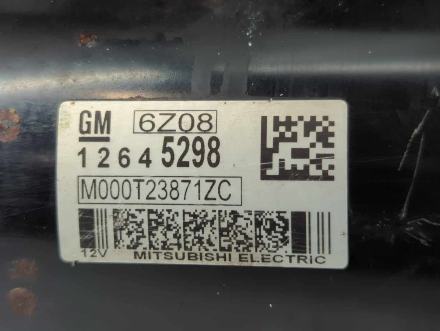 2008-2017 Buick Enclave Car Starter Motor Solenoid OEM P/N:M000T23871ZC 12645298 Fits OEM Used Auto Parts - Oemusedautoparts