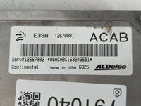 2017 Buick Enclave PCM Engine Control Computer ECU ECM PCU OEM P/N:12667002 12670801 Fits Fits 2018 2019 2020 OEM Used Auto 