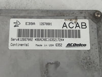 2017 Buick Enclave PCM Engine Control Computer ECU ECM PCU OEM P/N:12670801 Fits Fits 2018 2019 2020 OEM Used Auto Parts - O