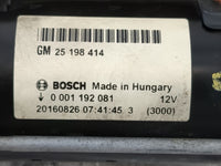 2014-2021 Buick Encore Car Starter Motor Solenoid OEM P/N:25 198 414 Fits Fits 2014 2015 2016 2017 2018 2019 2020 2021 OEM U