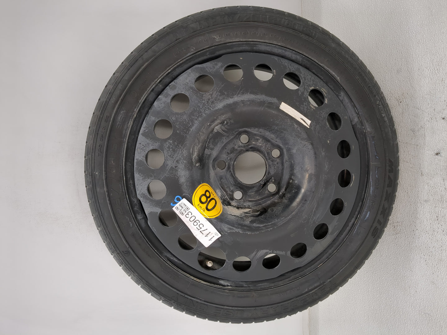 2013-2022 Buick Encore Spare Donut Tire Wheel Rim Oem - Oemusedautoparts1.com