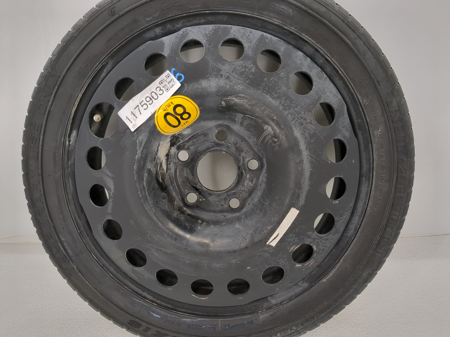2013-2022 Buick Encore Spare Donut Tire Wheel Rim Oem - Oemusedautoparts1.com