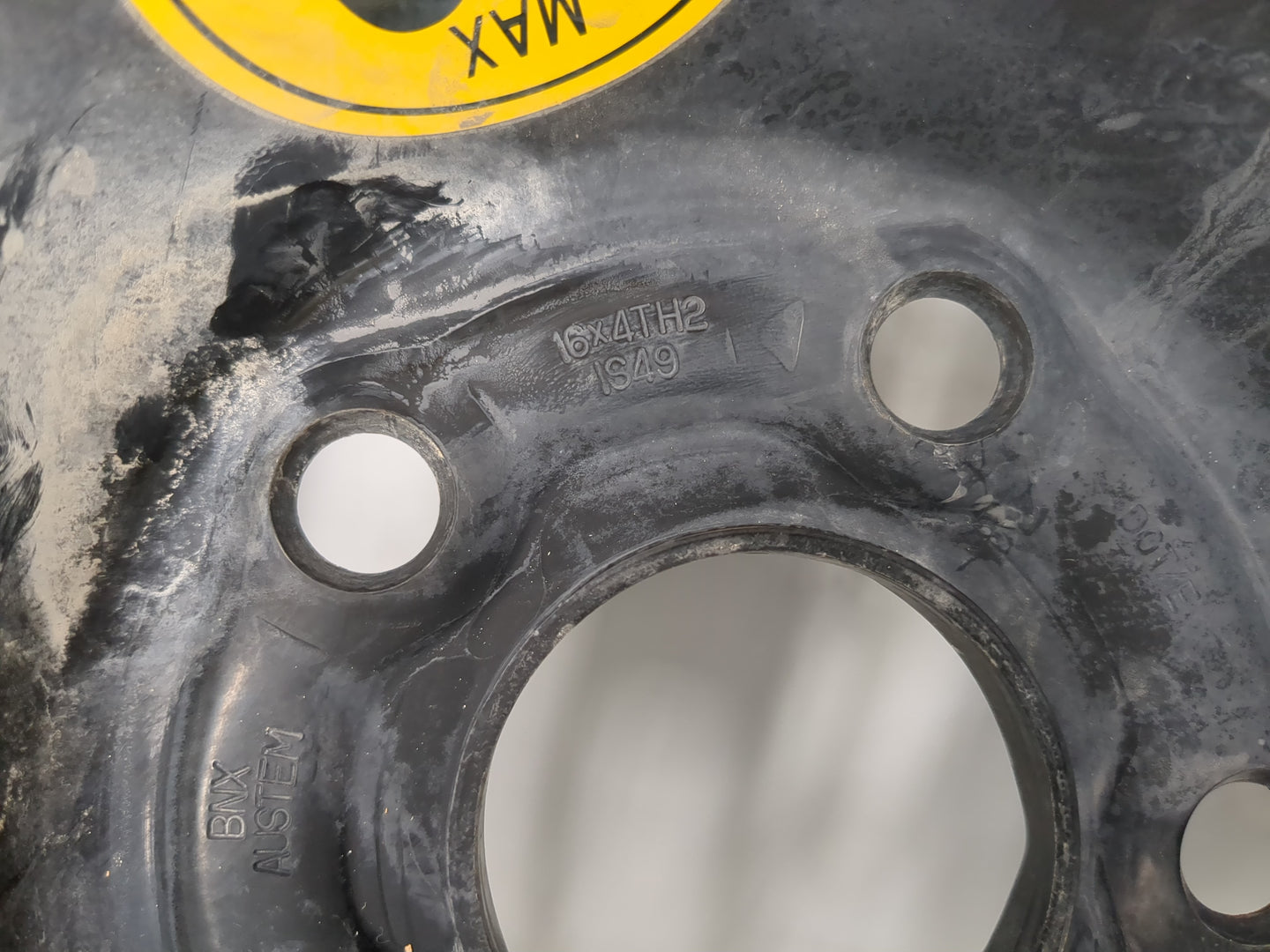 2013-2022 Buick Encore Spare Donut Tire Wheel Rim Oem - Oemusedautoparts1.com