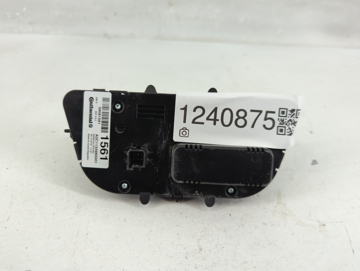 2017-2020 Buick Encore Climate Control Module Temperature AC/Heater Replacement P/N:A2C1134980001 39081561 Fits OEM Used Aut