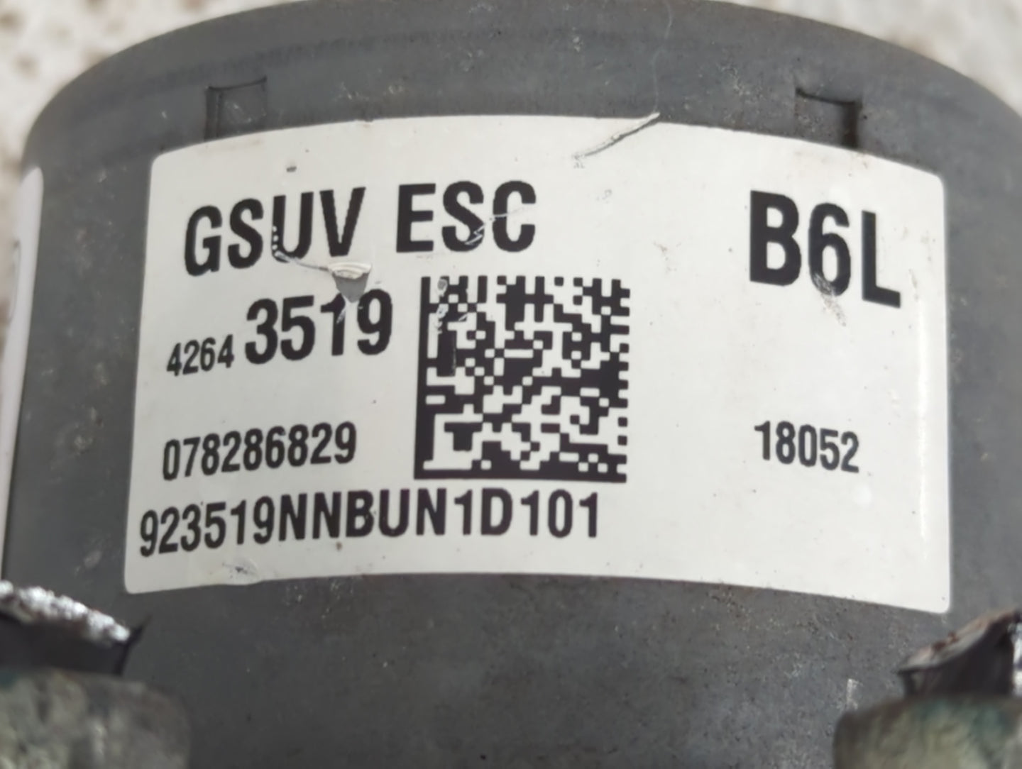 2017 Buick Encore ABS Pump Control Module Replacement P/N:42643519 Fits OEM Used Auto Parts - Oemusedautoparts1.com