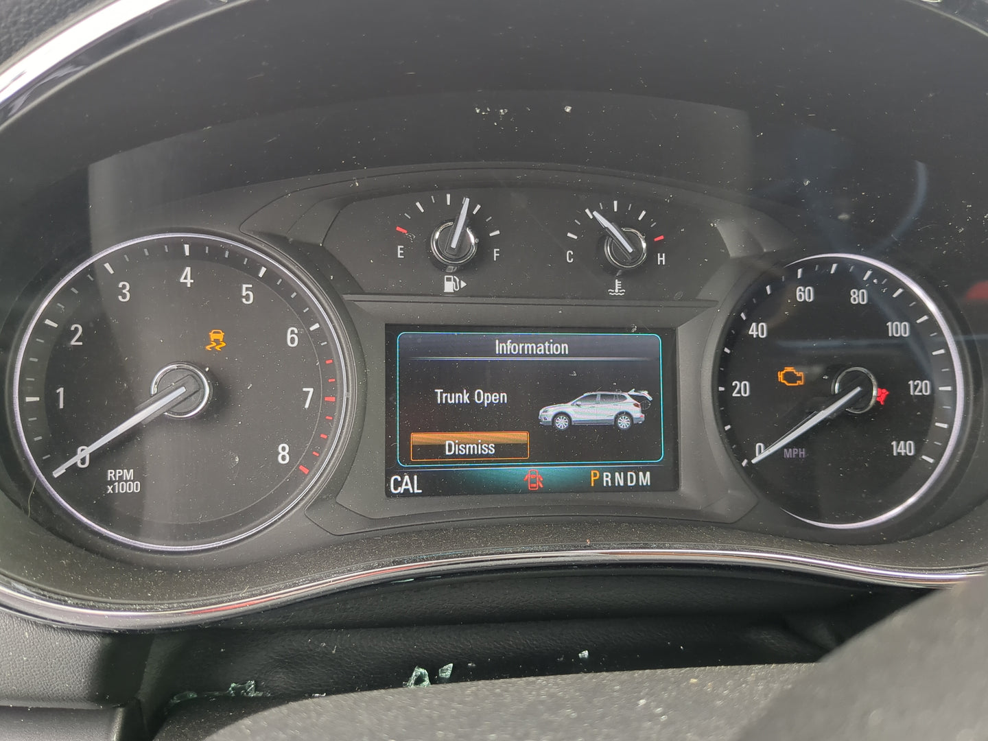 2017-2018 Buick Encore Instrument Cluster Speedometer Gauges Miles:85K Fits Fits 2017 2018 OEM Used Auto Parts - Oemusedauto