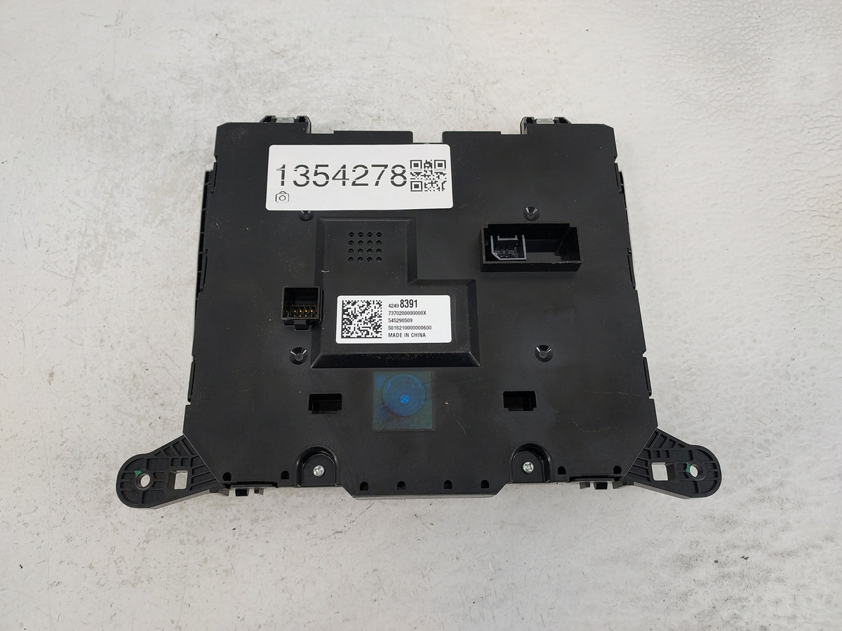 Buick Encore Information Radio Display Screen 1354278 - Oemusedautoparts1.com