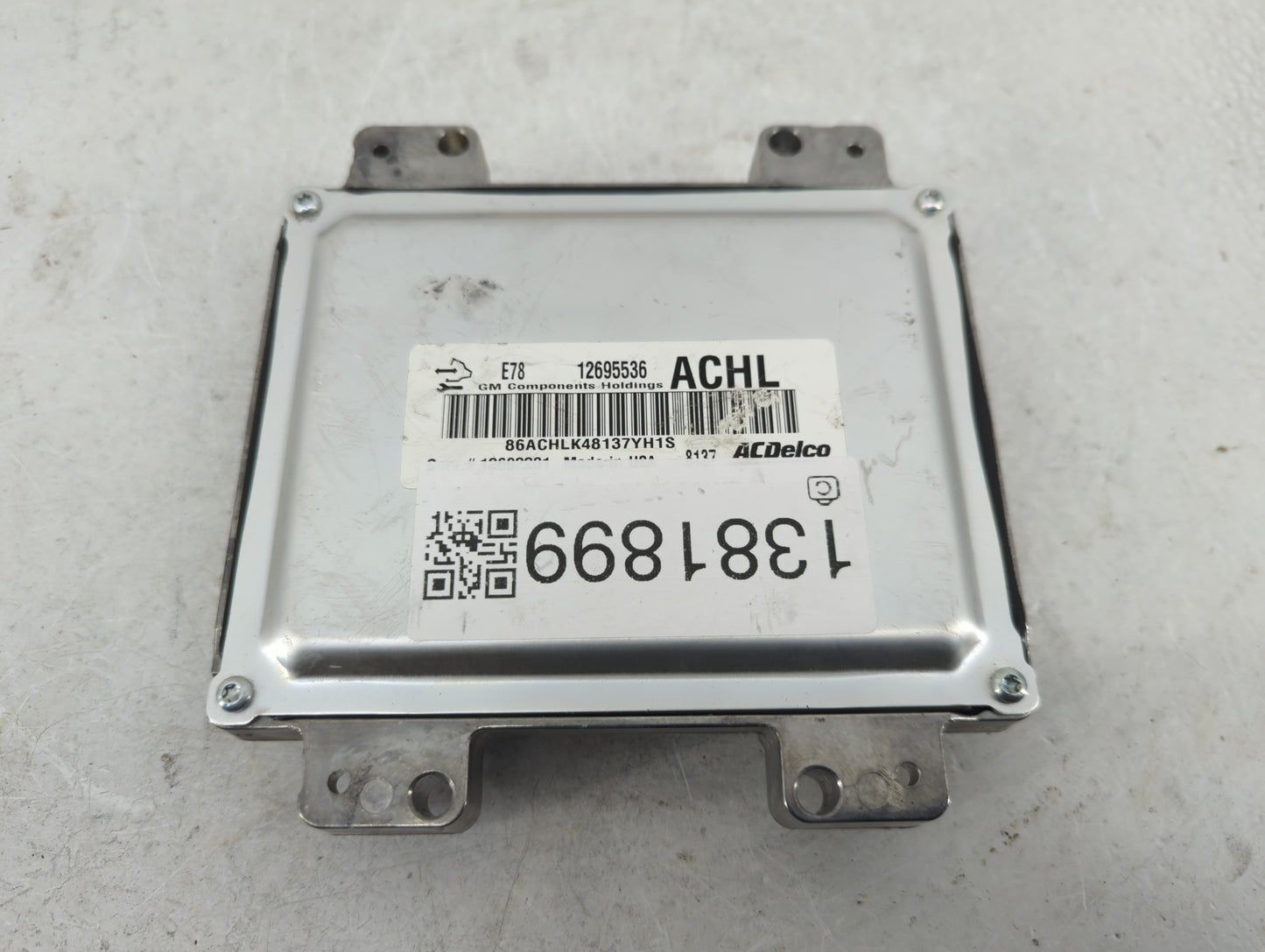 2017-2021 Buick Encore PCM Engine Control Computer ECU ECM PCU OEM P/N:12695536 Fits Fits 2017 2018 2019 2020 2021 OEM Used 