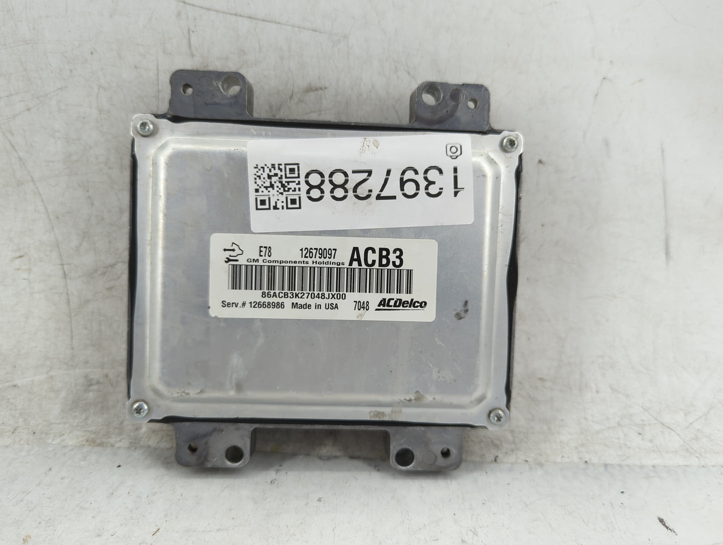 2017-2021 Buick Encore PCM Engine Control Computer ECU ECM PCU OEM P/N:12679097 Fits Fits 2017 2018 2019 2020 2021 OEM Used 