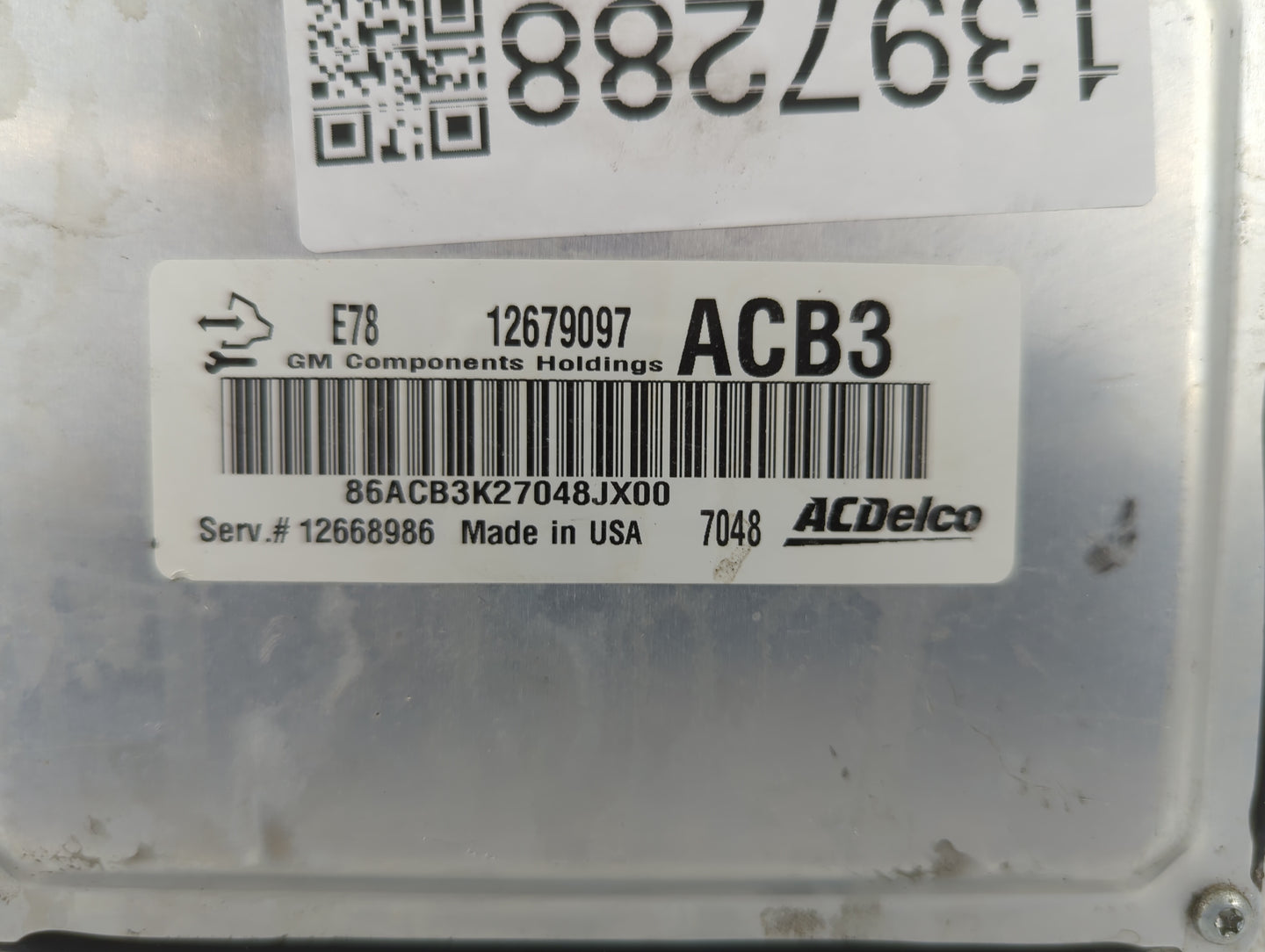 2017-2021 Buick Encore PCM Engine Control Computer ECU ECM PCU OEM P/N:12679097 Fits Fits 2017 2018 2019 2020 2021 OEM Used 
