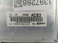2017-2021 Buick Encore PCM Engine Control Computer ECU ECM PCU OEM P/N:12679097 Fits Fits 2017 2018 2019 2020 2021 OEM Used 