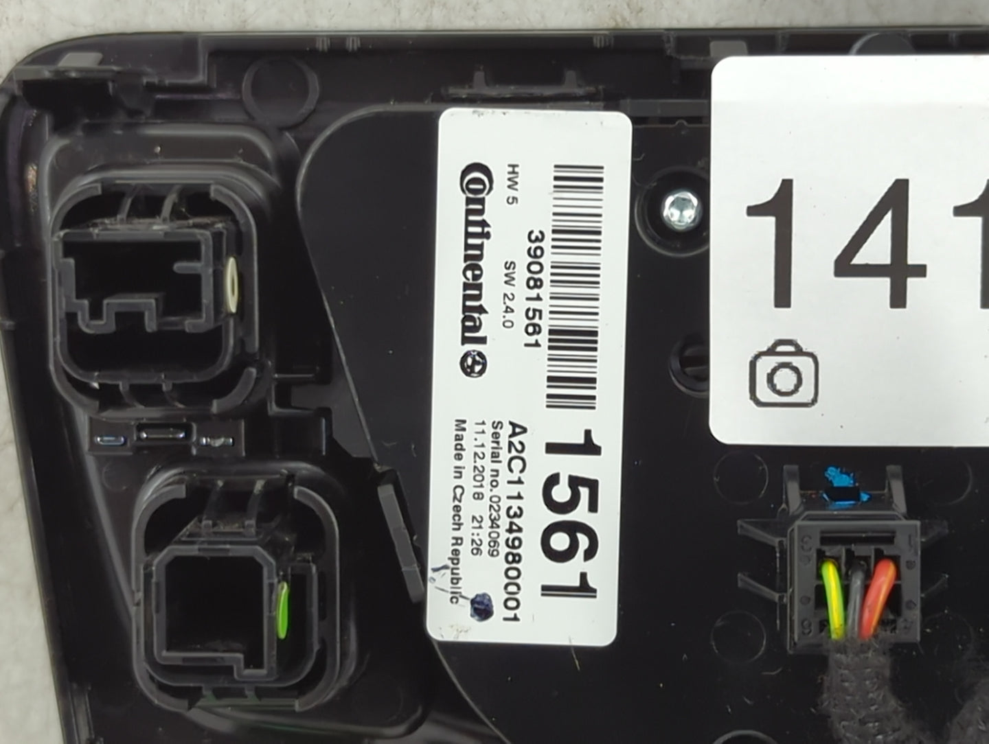 2017-2019 Buick Encore Climate Control Module Temperature AC/Heater Replacement P/N:39081561 Fits Fits 2017 2018 2019 OEM Us