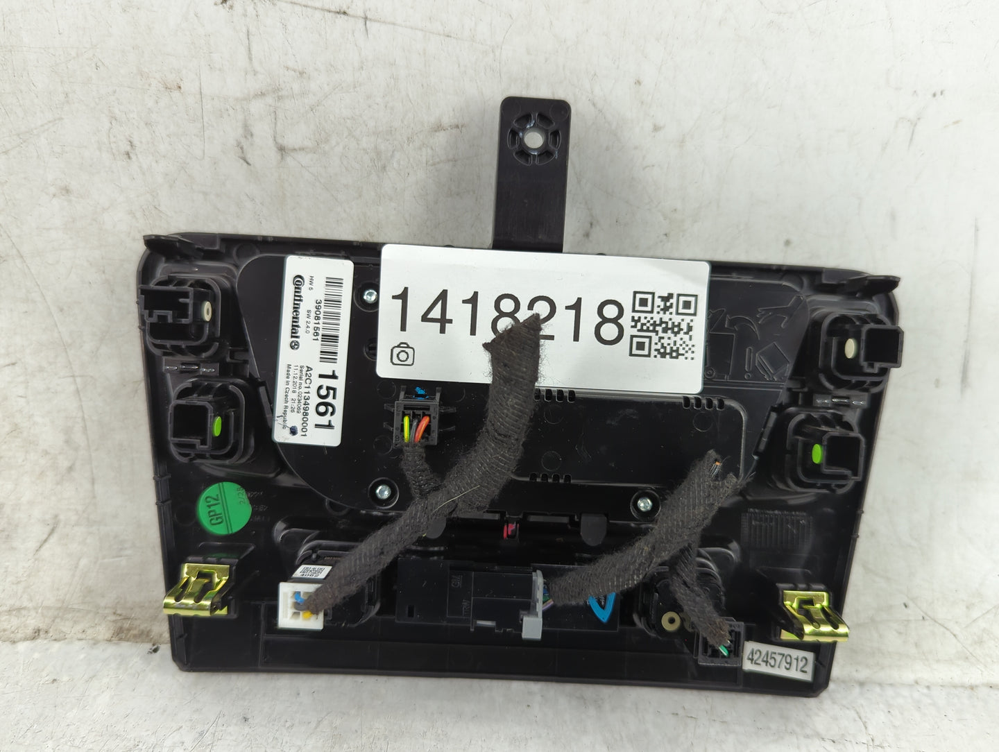2017-2019 Buick Encore Climate Control Module Temperature AC/Heater Replacement P/N:39081561 Fits Fits 2017 2018 2019 OEM Us