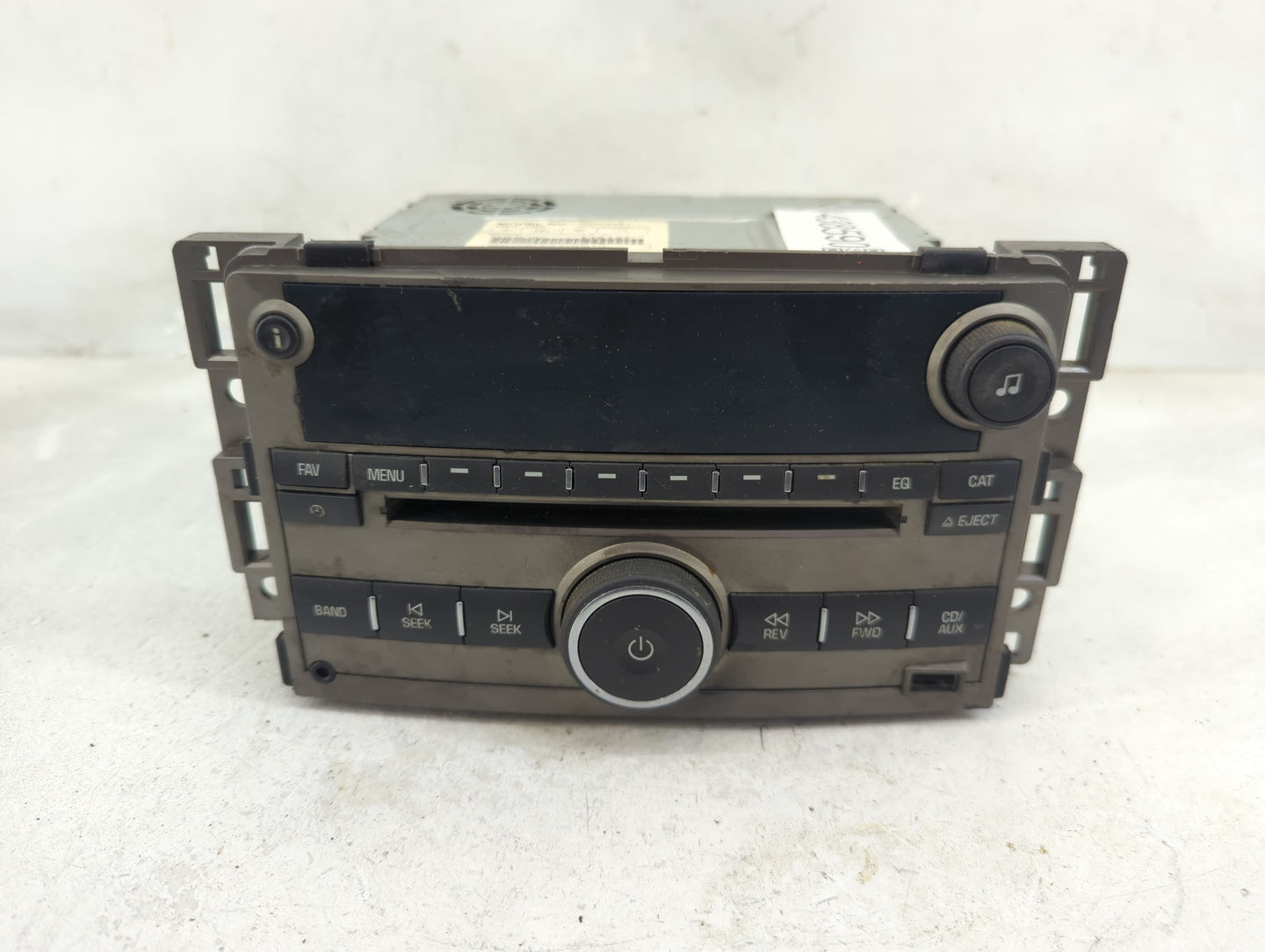 2017 Buick Encore Radio AM FM Cd Player Receiver Replacement P/N:42498391 Fits OEM Used Auto Parts - Oemusedautoparts1.com