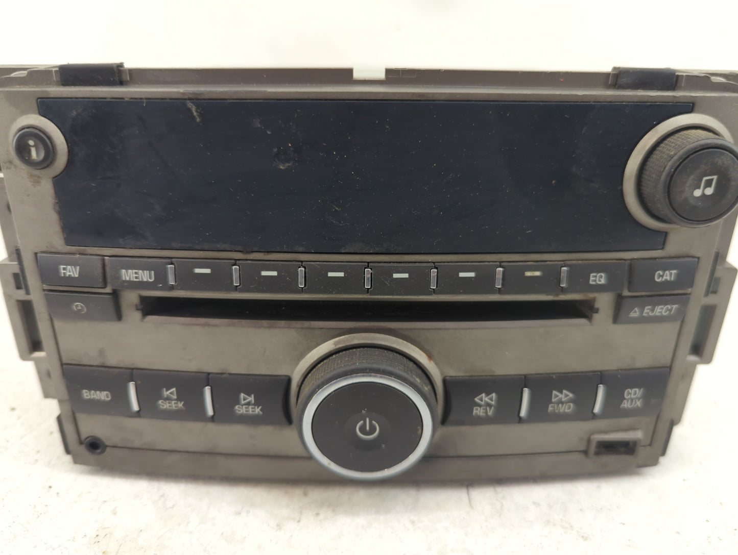 2017 Buick Encore Radio AM FM Cd Player Receiver Replacement P/N:42498391 Fits OEM Used Auto Parts - Oemusedautoparts1.com