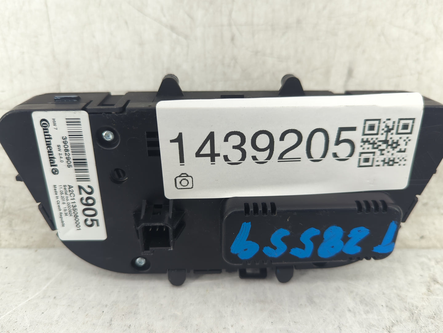 2017-2019 Buick Encore Climate Control Module Temperature AC/Heater Replacement P/N:39082905 Fits Fits 2017 2018 2019 OEM Us