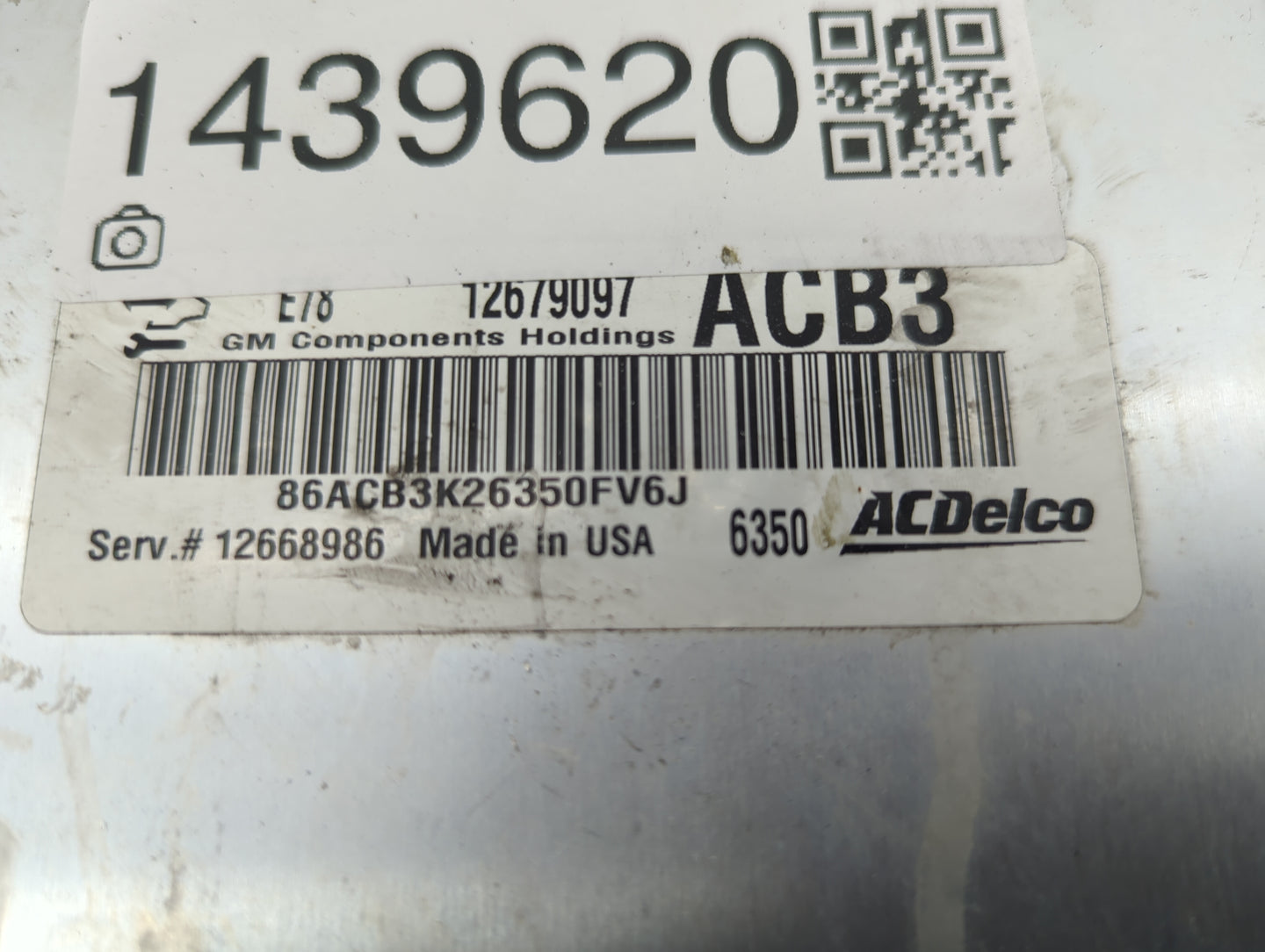 2017-2021 Buick Encore PCM Engine Control Computer ECU ECM PCU OEM P/N:12679097 12668986 Fits Fits 2017 2018 2019 2020 2021 